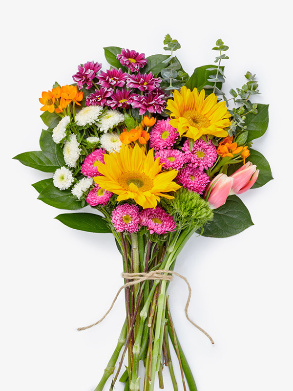 Bó kem dâu mix juliet - Ảnh 2